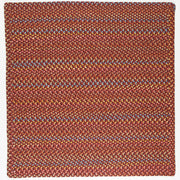 Woodstock Maroon braided indoor rug by Rhody Rug