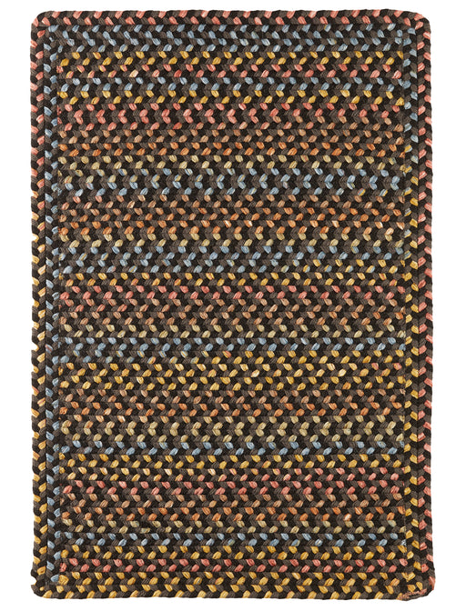 Woodstock Onyx braided indoor rug by Rhody Rug