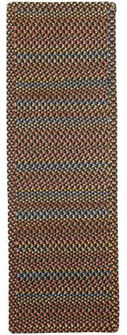 Woodstock Onyx braided indoor rug by Rhody Rug