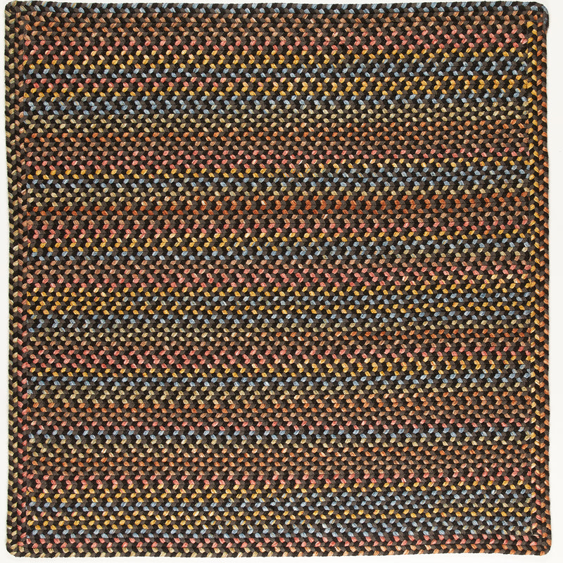 Woodstock Onyx braided indoor rug by Rhody Rug