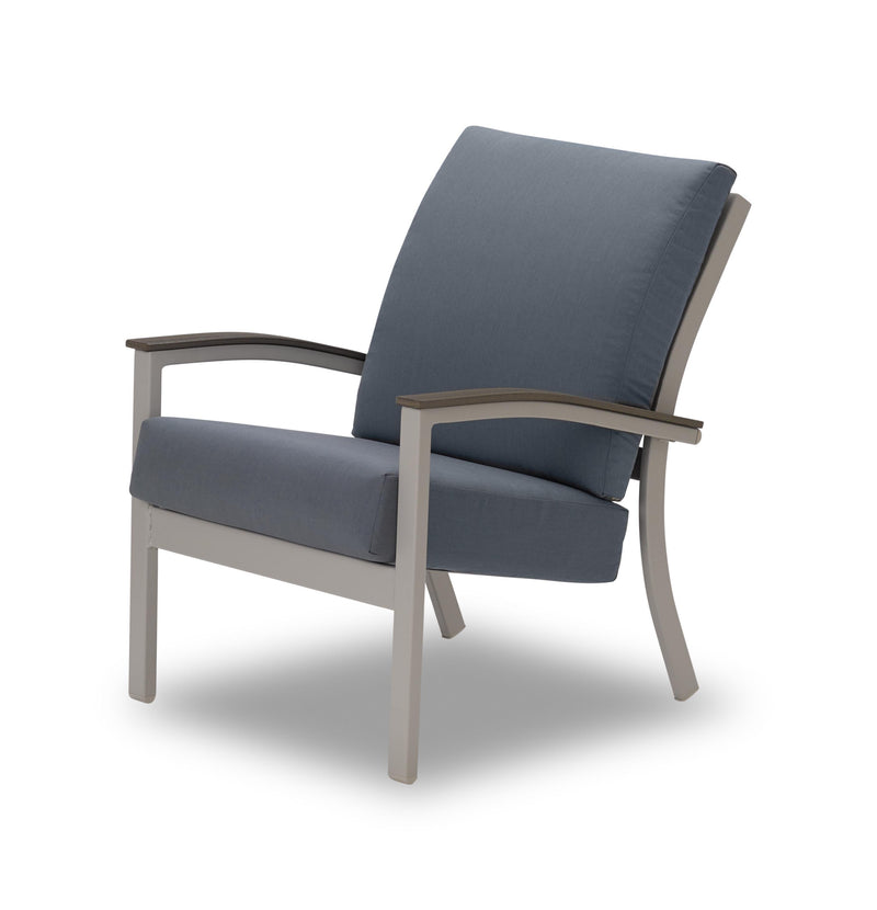 Telescope Bazza Deep Seat Arm Chair with Sunbrella Cushions