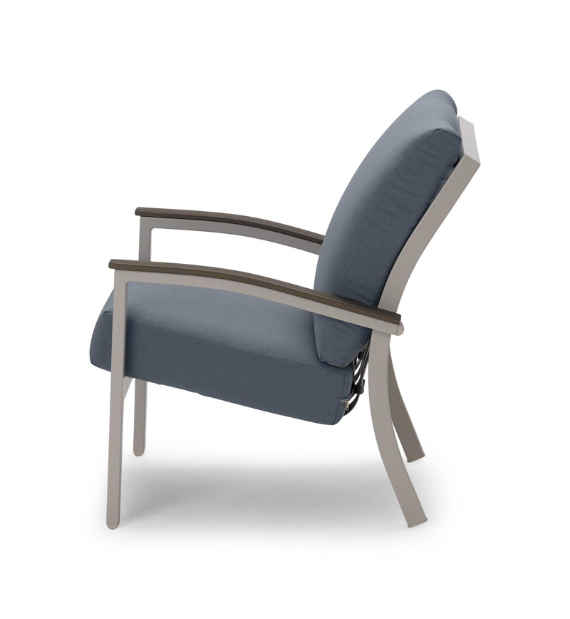 Telescope Bazza Deep Seat Arm Chair with Sunbrella Cushions