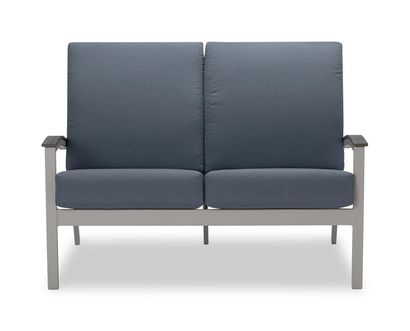 Bazza Deep Seat Loveseat with Sunbrella Cushions
