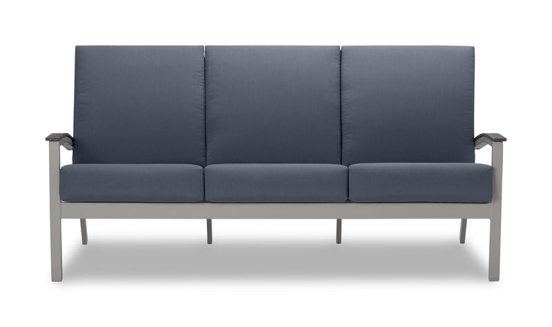 Bazza Deep Seat Three-Seat Sofa with Sunbrella Cushions