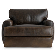 Bernhardt Cameron Leather Swivel Chair