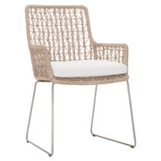 Bernhardt Carmel Outdoor Arm Chair with Seat Pad - Quick Ship