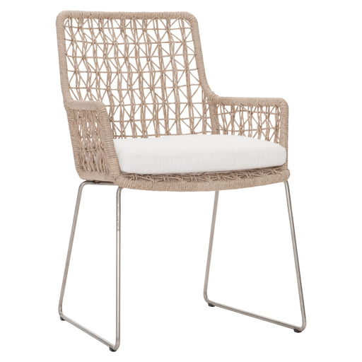 Bernhardt Carmel Outdoor Arm Chair with Seat Pad - Quick Ship