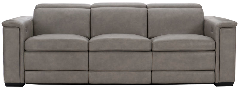 Bernhardt Lioni Leather Power Motion Sofa