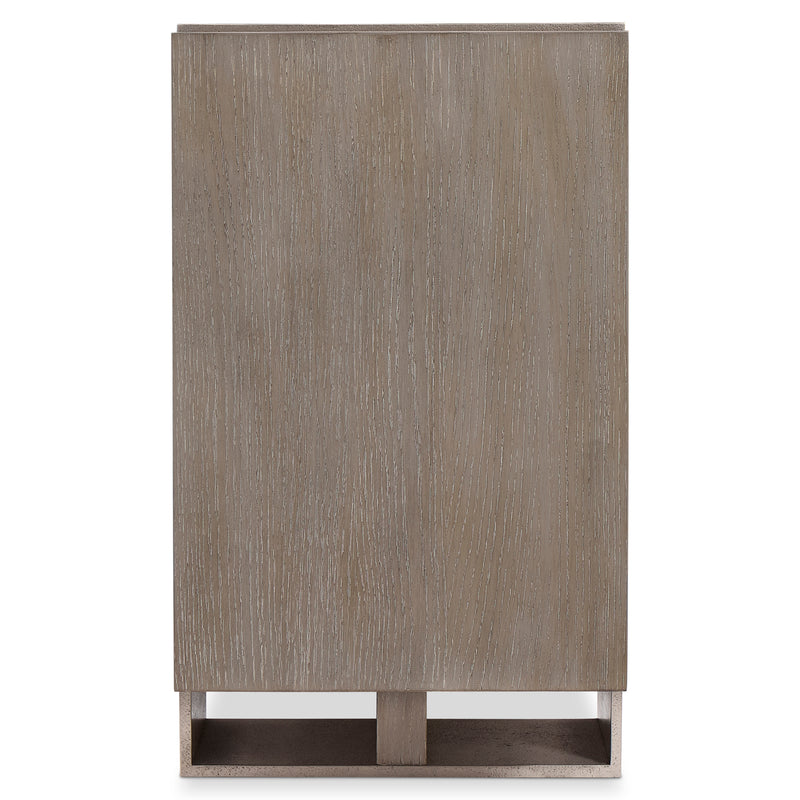 Bernhardt Linea Console Table in Cerused Greige Finish