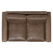 Bernhardt Dawkins Leather Loveseat