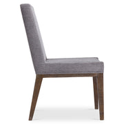 Bernhardt Linea 9-Piece Dining Set in Cerused Charcoal