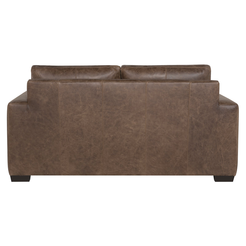Bernhardt Dawkins Leather Loveseat