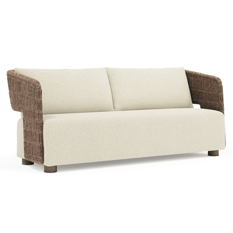 Bernhardt Maldives Outdoor Sofa, Cream