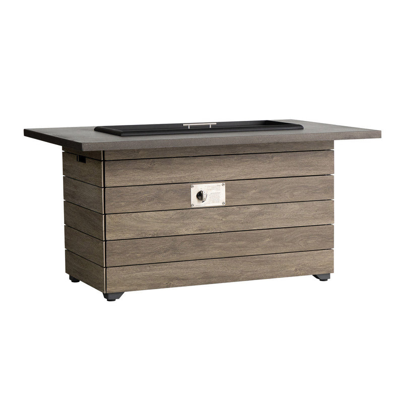 Lloyd Flanders Frontier 52" Rectangular Fire Table