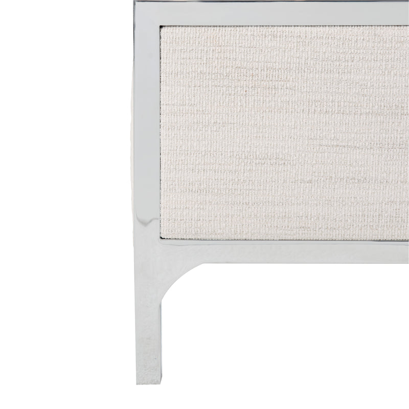 Bernhardt Silhouette Upholstered King Panel Bed