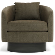 Bernhardt Camino Swivel Chair - Base in Dusk Finish
