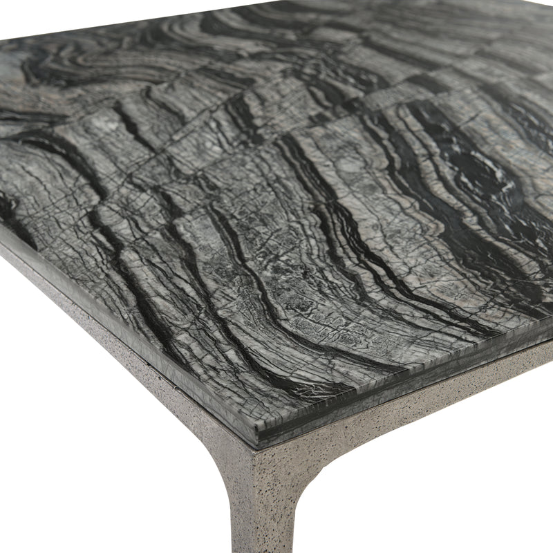 Bernhardt Strata Marble Cocktail Table