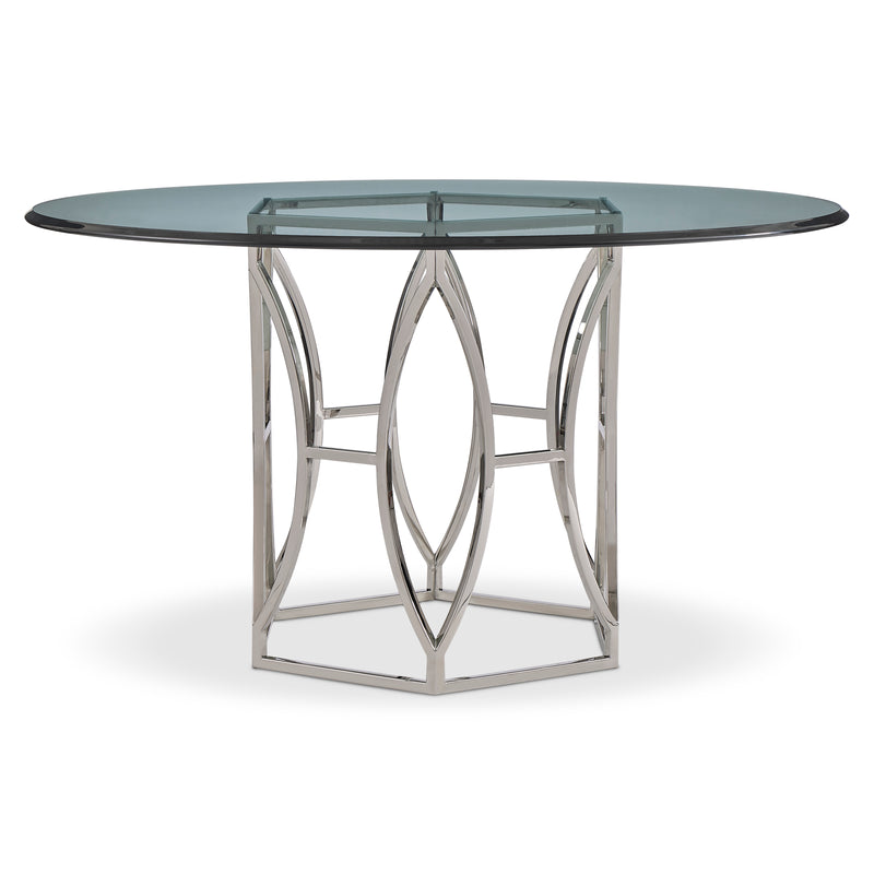 Bernhardt Argent Round Dining Table