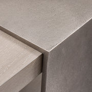 Bernhardt Linea Console Table in Cerused Greige Finish