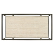 Bernhardt Harlow Metal Rectangular Cocktail Table