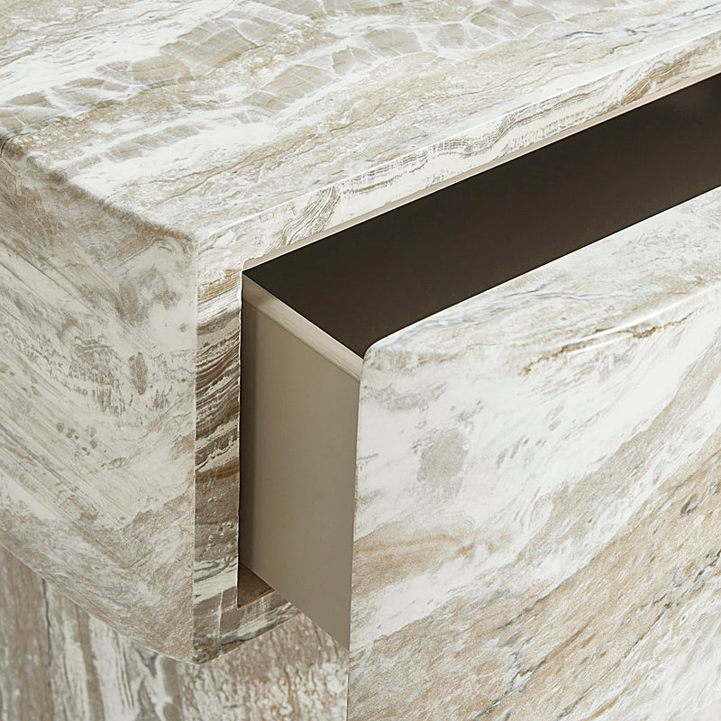 Bernhardt Arcadia Faux Stone Nightstand