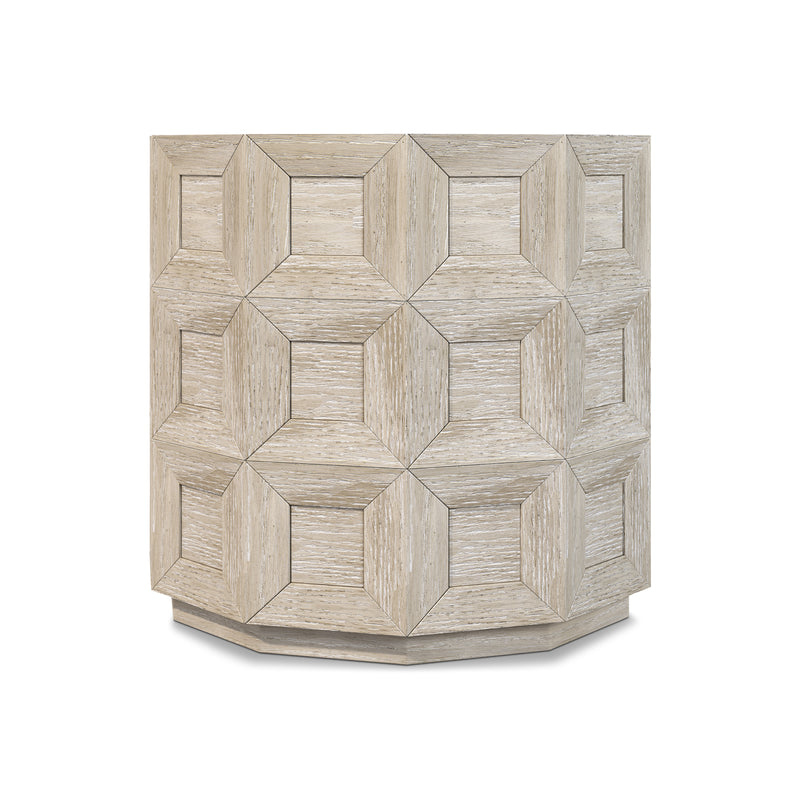 Bernhardt Prado Side Table in Tawny Finish