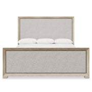 Bernhardt Prado King Panel Bed in Tawny Finish