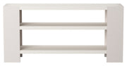 Bernhardt Stratum Console Table with Shelves