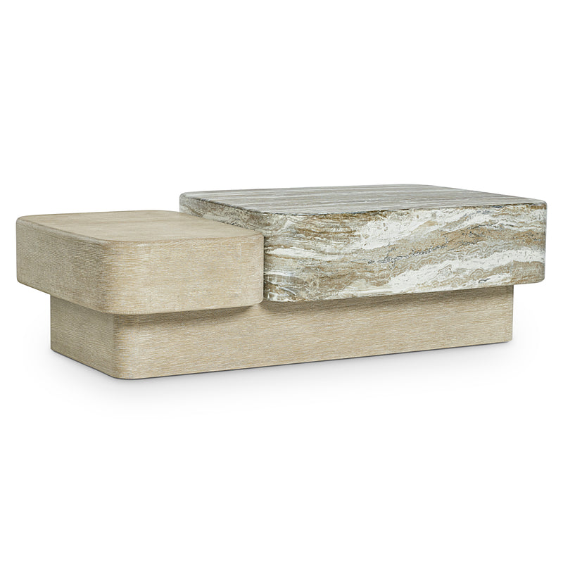 Bernhardt Arcadia Faux Stone Cocktail Table