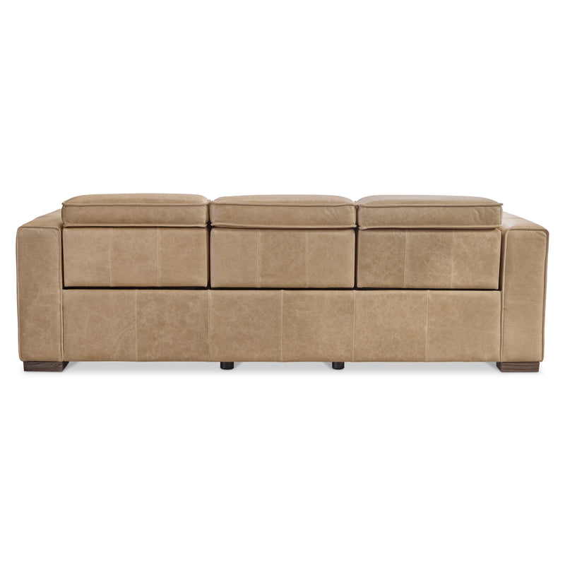 Bernhardt Nest Leather Power Motion Sofa