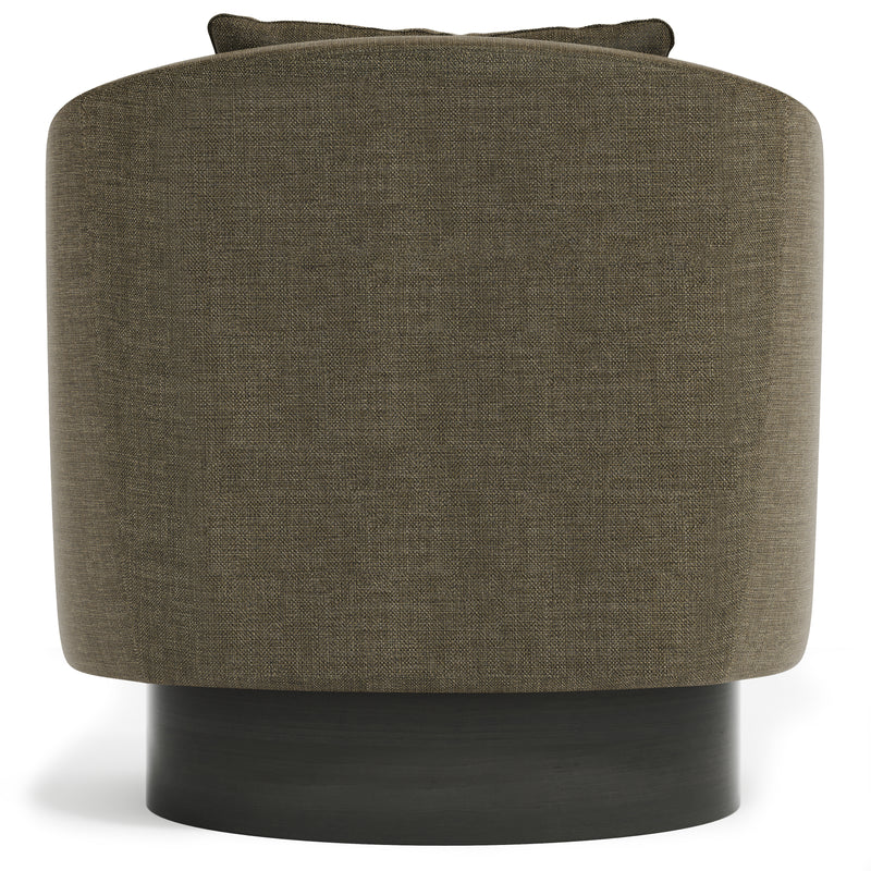 Bernhardt Camino Swivel Chair - Base in Dusk Finish