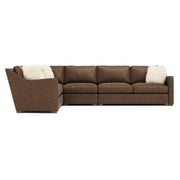 Bernhardt Ventura Leather 4-Piece Sectional