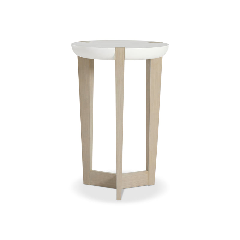 Bernhardt Axiom Round 3-Legged Chairside Table