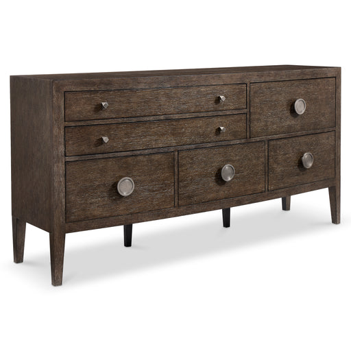 Bernhardt Cerused Charcoal Linea Dresser