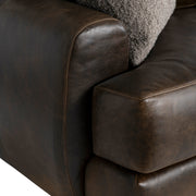 Bernhardt Cameron Leather Swivel Chair