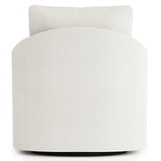 Bernhardt Astoria Fabric Swivel Chair White