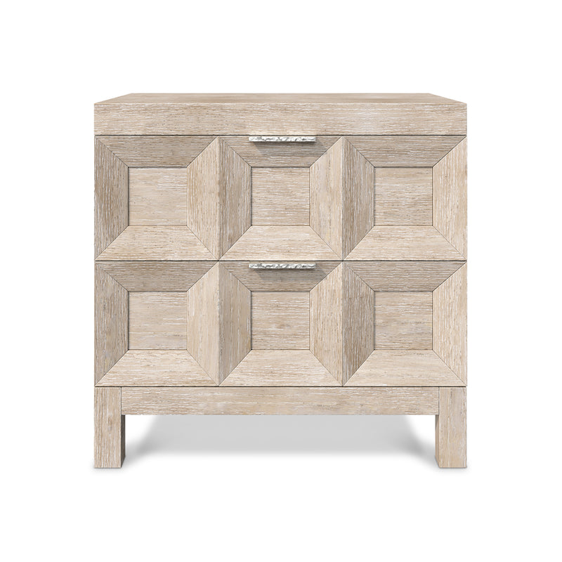 Bernhardt Prado Nightstand in Tawny Finish - 28.5-inch Width