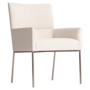 Bernhardt Sereno Metal Base Arm Chair