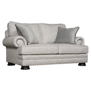 Bernhardt Foster Loveseat, Grey