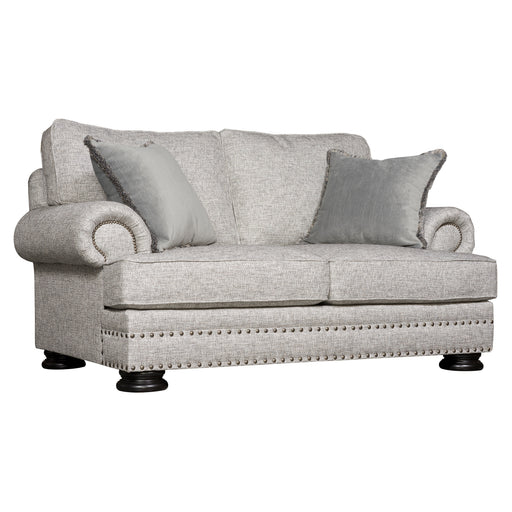 Bernhardt Foster Loveseat, Grey