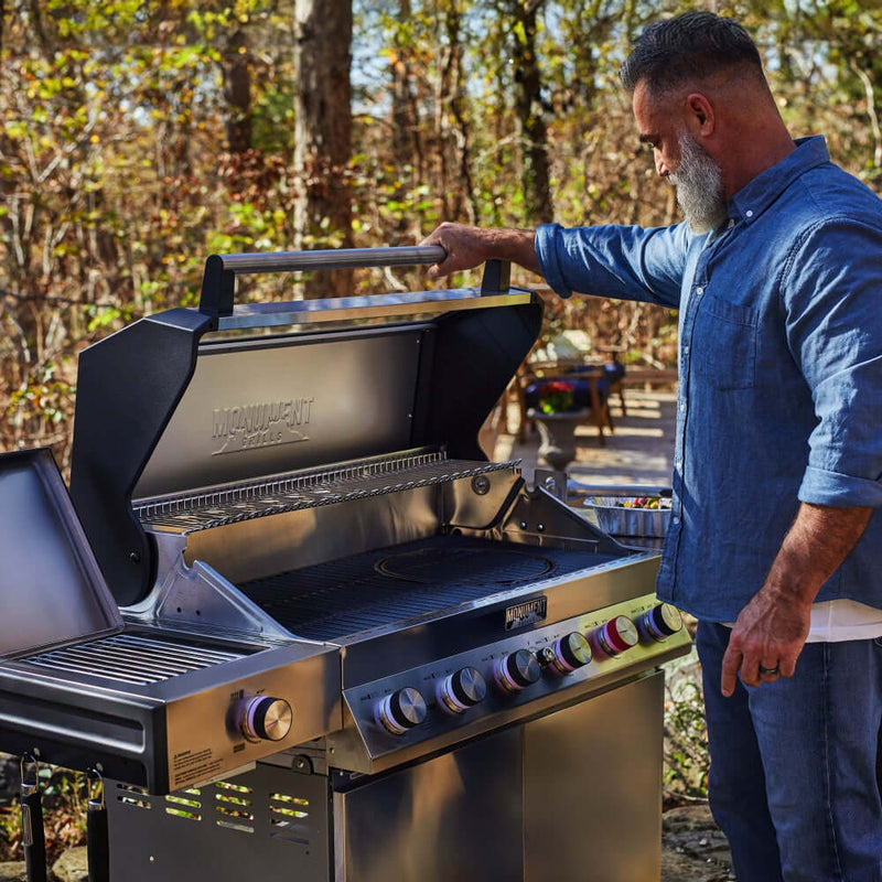 Monument Grills Denali 605Pro | Stainless Smart Propane Gas Grill
