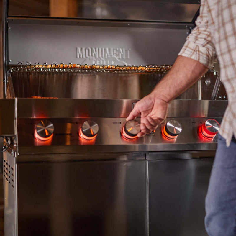Monument Grills Denali 605Pro | Stainless Smart Propane Gas Grill