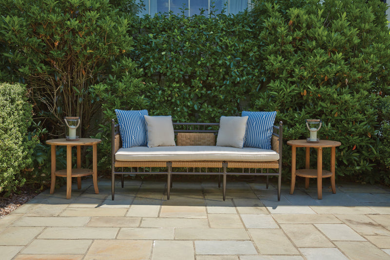 Lloyd Flanders Low Country 3-Seat Garden Bench