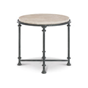 Bernhardt Galesbury Round Metal End Table