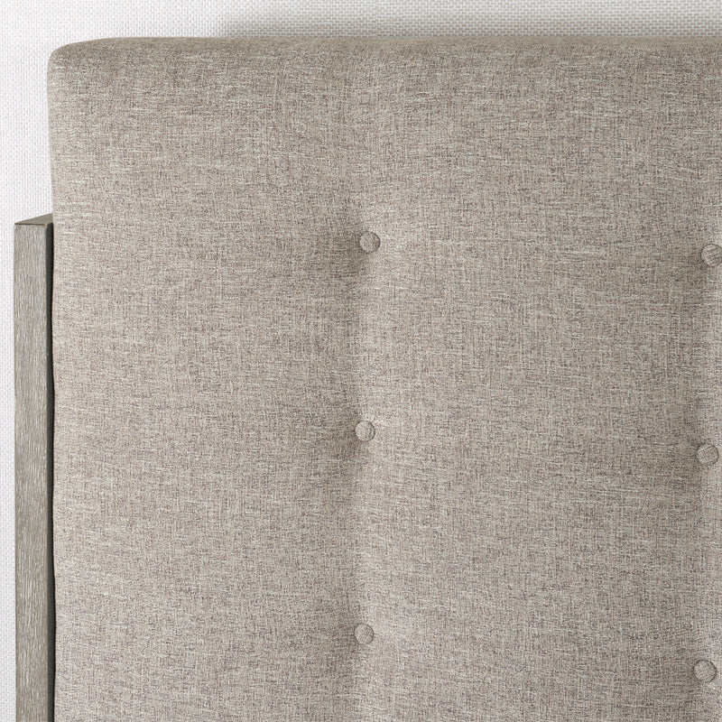 Bernhardt Foundations Upholstered Button Tufted King Panel Bed