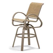 Telescope Aruba II Sling Bar Height Swivel Café Chair - Trusted for Commercial & Residential Projects