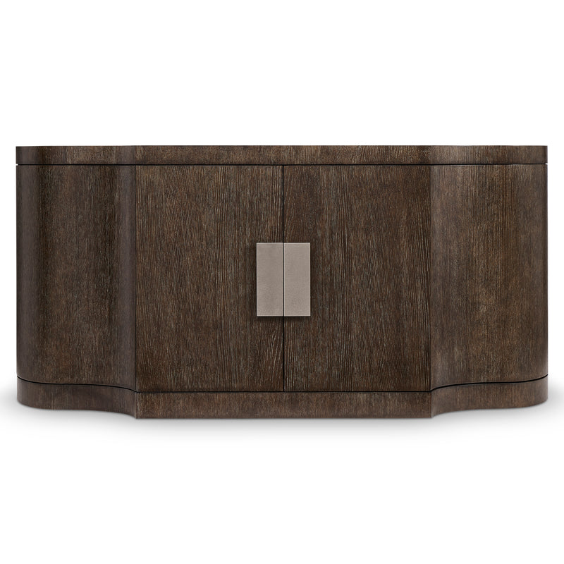 Bernhardt Cerused Charcoal Linea Buffet