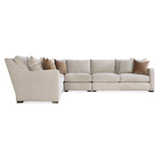 Bernhardt Ventura 4 Piece Fabric Sectional