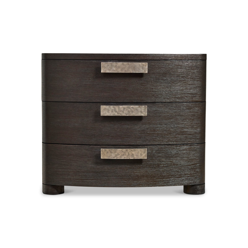 Bernhardt Geneve 3 Drawer Nightstand, 34"