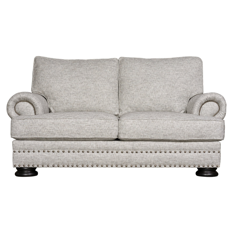 Bernhardt Foster Loveseat, Grey